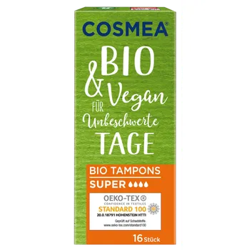Cosmea Tampony Super 16 ks eco ECO VEGAN Množství: 1 ks