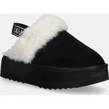 Dámská obuv Semišové papuče Liu Jo JANE 10 SF5107P030622222 černá 99X, EUR 39