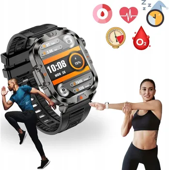 Hodinky Chytré Hodinky Vodotěsné hodinky V17 černé