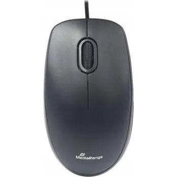 Myš Optická myš USB Mediarange MROS212 černá, tichá, symetrická