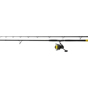 Rybářský prut Black Cat Prut Hard Core Bank Rod 3m 600g + Naviják 8000 + Šňůra 0,42mm