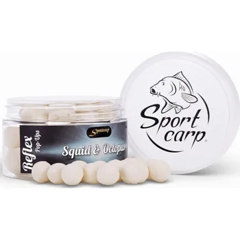 Boilies Sportcarp plovoucí boilies Reflex 150 ml ø 11 mm Varianta: Squid & Octopus (oliheň, chobotnice - bílá)