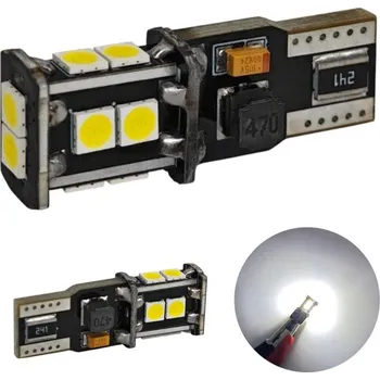 Autožárovka LED žárovka T10 10V-16V CANBUS 900lm motoLEDy 1480