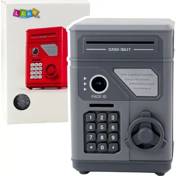 Trezor Elektronický sejf na peníze pro děti šedý