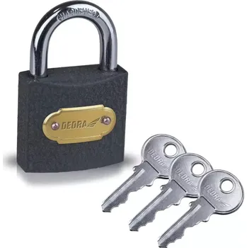 Visací zámek DEDRA-EXIM Zámek litinový 30mm, DEDRA 11U100