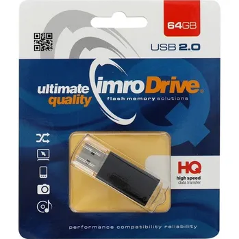 USB flash disk USB Flash Disk (PenDrive) IMRO Black 64GB