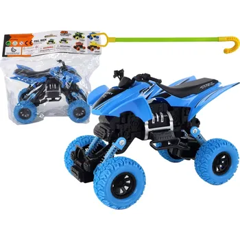 autíčko Lean Toys XC Quad Vehicle Friction Drive Blue