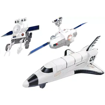 ostatní stavebnice Solární kreativní sada 3 v 1 kosmické vozidlo diy