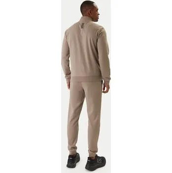 Dámské oblečení EA7 Emporio Armani Tepláková souprava 8NPV60 PJVRZ Béžová Regular Fit XXL