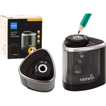 Ořezávátko Elektrická ořezávátko na tužky a pastelky 6–8 mm, černé