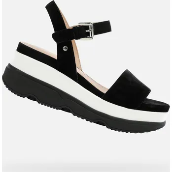 Dámská móda Geox Dámské Černé dámské sandály Geox Gardenia Černá 40 (2985441)