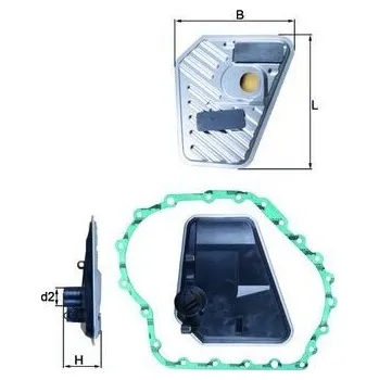 Hydraulický filtr Hydraulický filtr, automatická převodovka MAHLE HX 168D