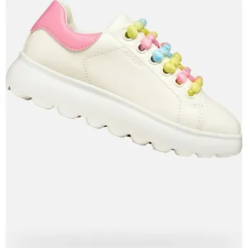 Dívčí obuv Geox Dívčí Bílé dívčí tenisky Geox Puffypop Bílá 32 (2985615)