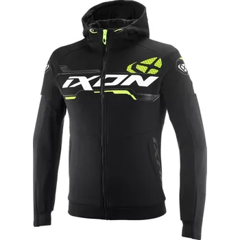 Moto bunda Bunda na motorku IXON Touchdown Ultra černo-bílo-fluo žlutá XL