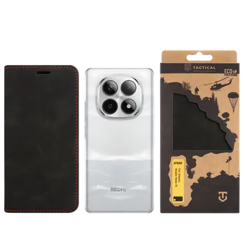 Flipové pouzdro Tactical Xproof pro Xiaomi Redmi Note 15, černá