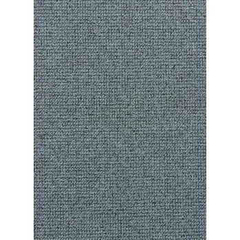 Koberec Breno Metrážový koberec RE-TWEED 76 modrý, šíře 400 cm, Vícebarevné/Modrá