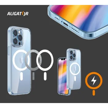 Pouzdro na mobilní telefon Pouzdro ALIGATOR Mag-Skin iPhone 15 Pro