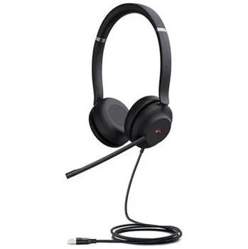 Sluchátka Yealink UH37 Dual náhlavní souprava na obě uši s USB konektorem pro Teams