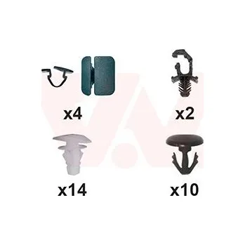 Kapota Montážní sada, víko motoru VAN WEZEL 1906797