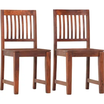 vidaXL Jídelní židle 2 ks masivní mangovníkové dřevo