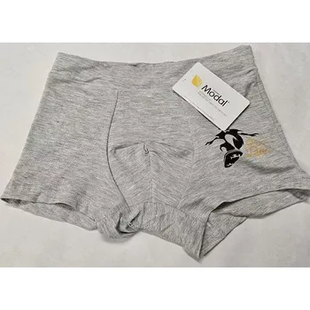 Chlapecké modalové boxerky Stay Rad - 98-104 / světle šedý melír
