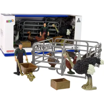 Figurka LEANToys set domácích mazlíčků na farmě