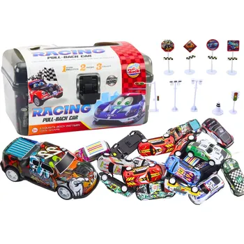 Sada autíček s dopravními značkami 25 ks