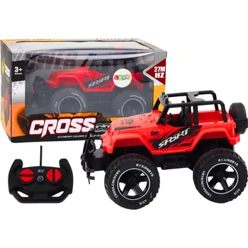 RC model auta Závodní auto na dálkové ovládání 1:18 červené