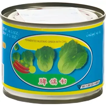 Pigeon Brand Fermentované hořčičné listy s Chilli v Sojové omáčce 140 g