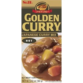 Koření S&B Kořenící pasta na Kari ostrá 92 g