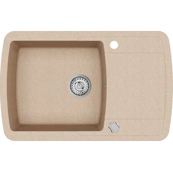 Kuchyňský dřez Granitový dřez Aquastone Prima 60 XL písková