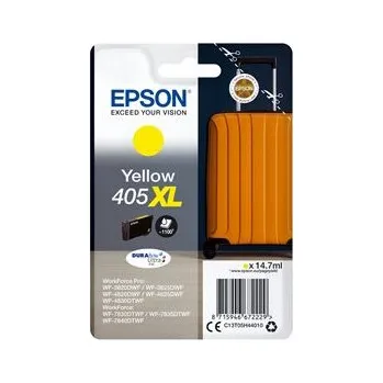 Počítač Epson 405XL - 14.7 ml - XL - žlutá - originální - blistr s RF akustickým alarmem - inkoustová cartridge - pro WorkForce WF-7310,