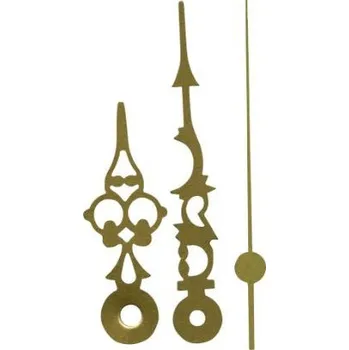 Hodiny sada hodinových ručiček Leštěné/Antik hliník mosaz kulaté