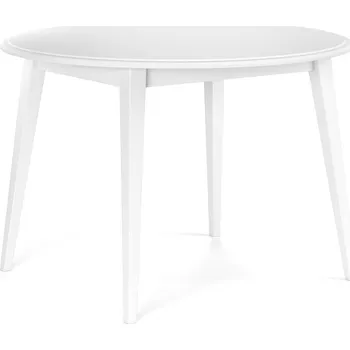 Jídelní stůl Kulatý stůl Belluno Elegante 90 - Katmandu Bílá 90x74.5 cm