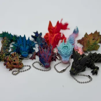 Příslušenství k 3D tiskárně Drak - mrně - klíčenka