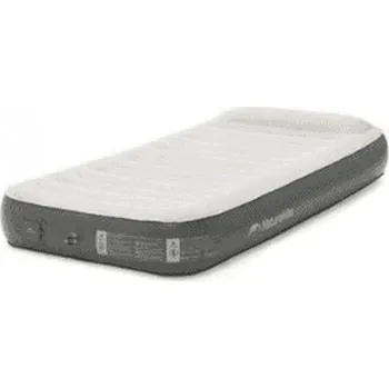 Karimatka NATUREHIKE Kempingová nafukovací matrace Chenjing With Pillow Single 200x100x25cm 200cm BÍLÁ|ŠEDÁ