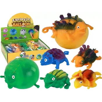 Figurka LEAN Toys Nafukovací figurky dinosaurů balónky náustek