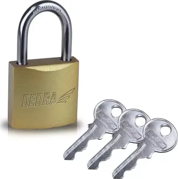 Visací zámek DEDRA-EXIM Zámek s měděným povlakem 40mm DEDRA 11U121