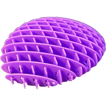 Gadget Antistresová fidget hračka fialová, elastická a senzorická 10 cm