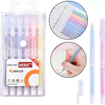 Sada gelových per s intenzivními barvami, 12 ks