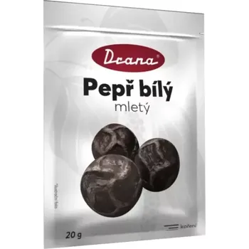 Koření Drana Pepř Bílý Mletý 20 g