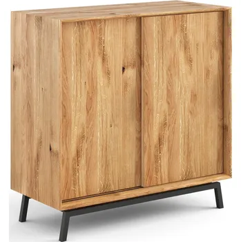 Komoda Komoda Modern Loft - Katmandu Světlý dub 101x101 cm