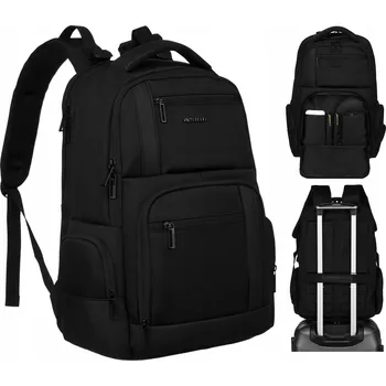 Městský batoh Batoh s prostorem pro notebook Peterson a velkým držákem na kufr