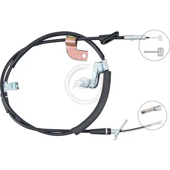 Lanko parkovací brzdy Tažné lanko, parkovací brzda A.B.S. K14109