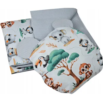 Dětská deka Zavinovačka deka 75x100 polštář LARGO