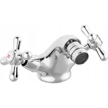 Bidetová baterie Ferro Retro New stříbrná