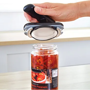 Kuchyňský mlýnek 3Pagen Rotační otvírák na sklenice Pro víka do průměr 9 cm.