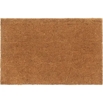 Rohožka PŘÍRODNÍ ROHOŽKA 65X100 CM KOKOSOVÉ VLÁKNO VŠÍVANÁ