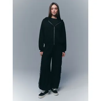 Dámské kalhoty Tepláky - S - House - černá - 113IY-99X