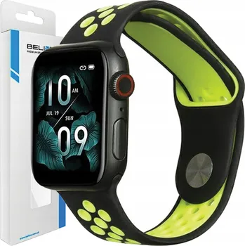 Řemínek na hodinky Řemínek Beline pro Apple Watch 70mm zelený